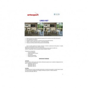 Tavolo alto Skinny Metal 180x80xH.105 cm con gambe metalliche nere Artexport piano bianco - 6405-DJC-3C-AQ