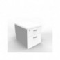 Cassettiera bianca a 1 cassetto con classificatore 42x56xH.58 cm linea Practika Quadrifoglio - PKCACL01-BA-AA