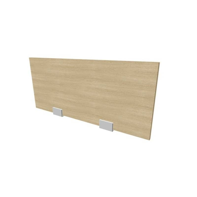 Pannello divisorio in melaminico rovere per bench 80xH.35 cm linea Practika Quadrifoglio - CODB080-RK