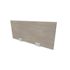 Pannello divisorio in melaminico cemento per bench 80xH.35 cm linea Practika Quadrifoglio - CODB080-CL