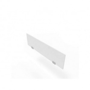 Pannello divisorio in melaminico bianco per bench 120xH.35 cm linea Practika Quadrifoglio - CODB120-BA