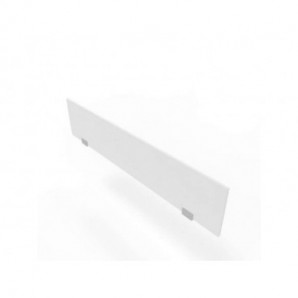Pannello divisorio in melaminico bianco per bench 160xH.35 cm linea Practika Quadrifoglio - CODB160-BA