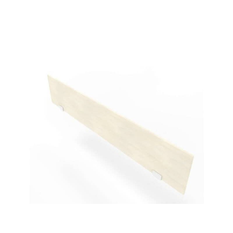 Pannello divisorio in melaminico cemento per bench 180xH.35 cm linea Practika Quadrifoglio - CODB180-CL