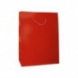 Sacchetti da regalo rosso opaco Biembi misura M - 18x23x10,5 cm conf. 6 pezzi - BXS202O20B