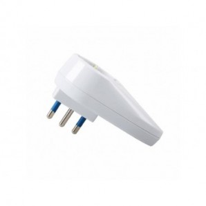 Adattatore singolo 2.1A con 2 prese USB Aigostar bianco 183226