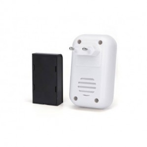 Kit campanello digitale wireless AC bianco, nero Aigostar 10x6x6,5/7,2x4x2 cm - 197919