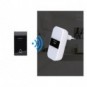 Kit campanello digitale wireless DC bianco, nero Aigostar 11x7xH.2,6/7,2x4x2 cm - 197957