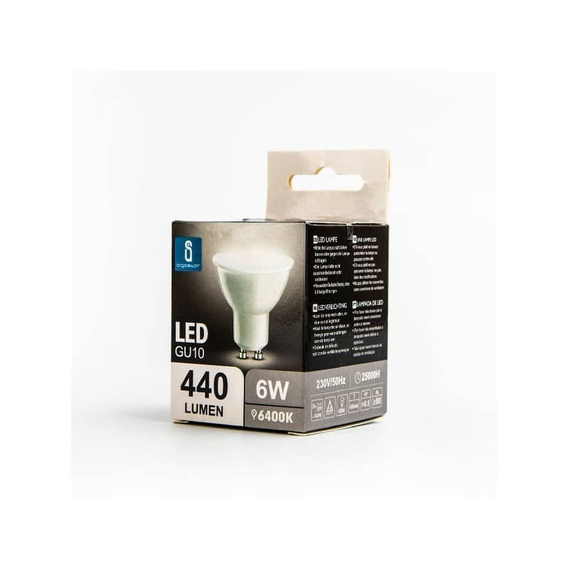 Lampadina LED GU10 6W - 480 lumen Aigostar luce fredda B10107MQL