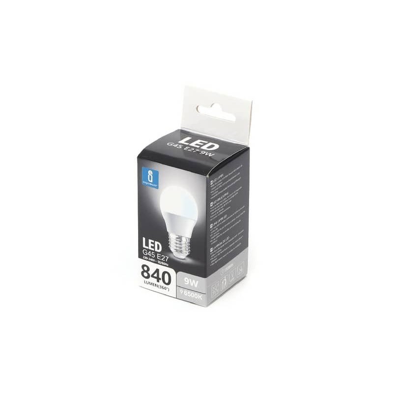 Lampadina LED G45 E27 9W - 840 lumen Aigostar luce fredda B10105ZRY