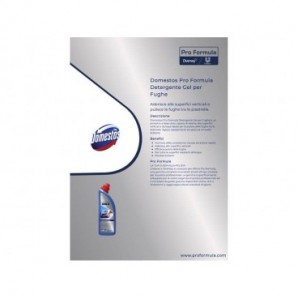 Gel detergente clorinato multiuso Pro Formula Domestos flacone 750 ml 7518293