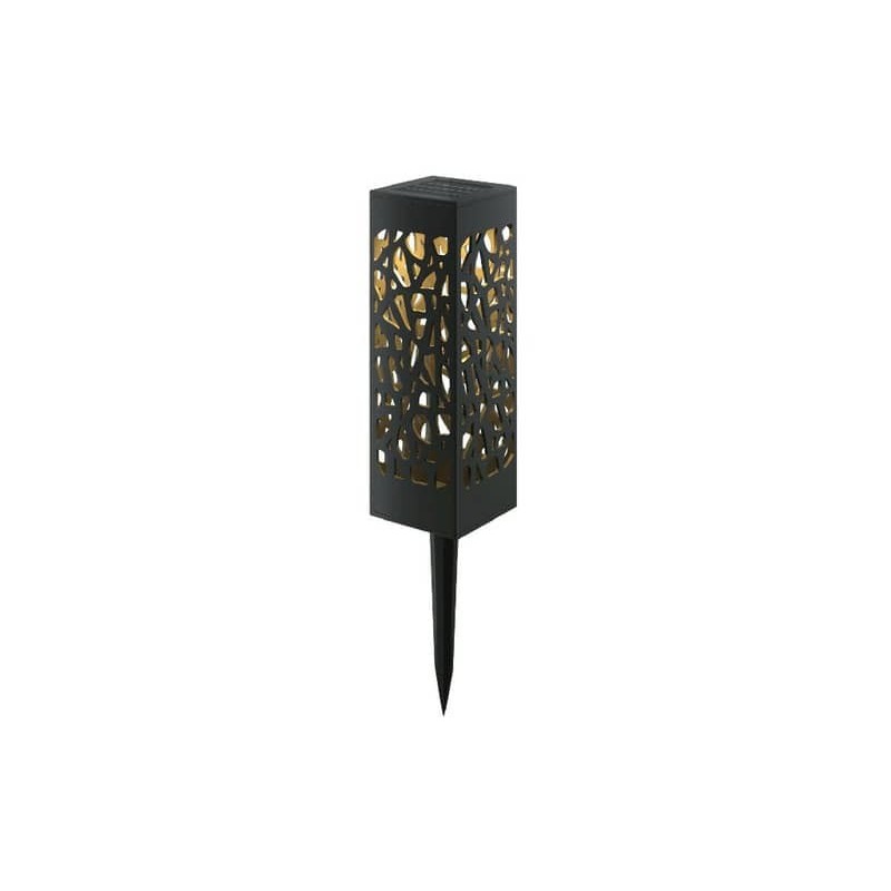 Lampioncino LED in plastica con pannello solare e sensore crepuscolare Aigostar luce calda - lanterna - B10201J9R