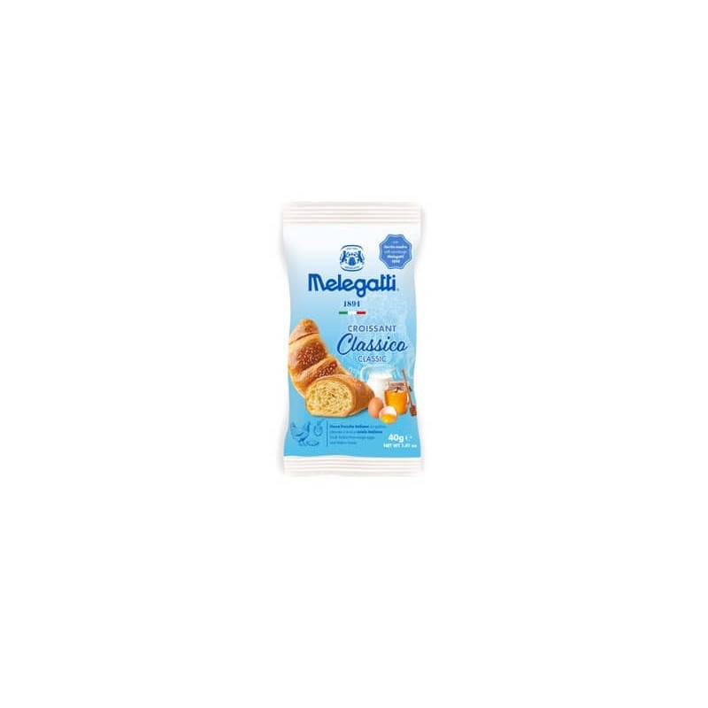 Croissant classico Melegatti 40 g conf. 6 pz - LPMECRL