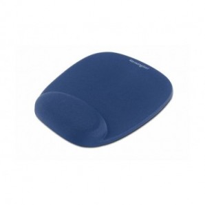 LESHIRY Tappetino Mouse In Memory Foam Con Supporto Per Polso – Ergonomico E Antiscivolo, Stampa Painting Blue (25.4 X 22.9 Cm)