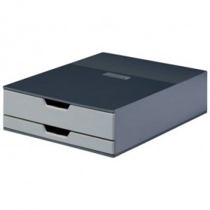 Stazione porta capsule Durable Coffee Point Box S antracite 3383-58