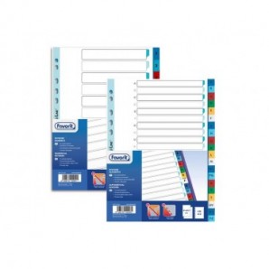 Divisore intercalare alfanumerico Favorit 1-12 400132468