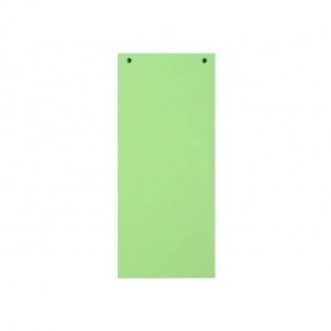 Divisori Exacompta formato 105x240 mm 180 g/m² verde  - conf. 100 pezzi - 13445B