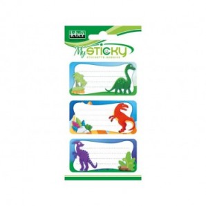 Etichette adesive scuola Lebez MySticky soggetto boy - fantasie assortite - A4088
