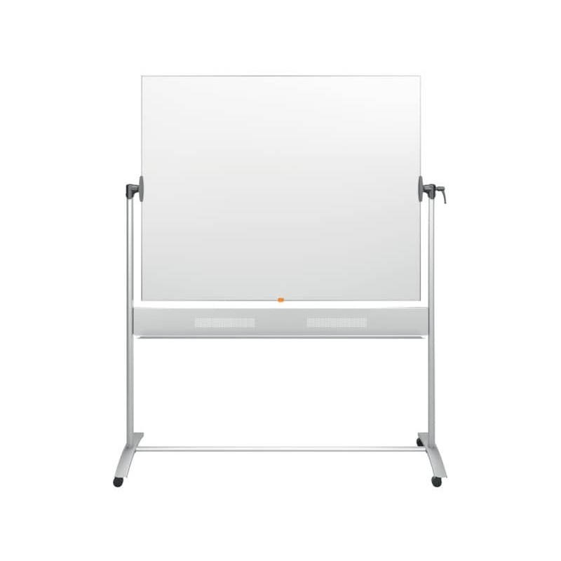 Lavagna bianca magnetica su ruote Nobo Classic 150x120 cm - smaltata 1901035