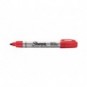 Marcatore permanente Sharpie Metal punta tonda - 1,4 mm - in conf. da 12 rosso S0945740