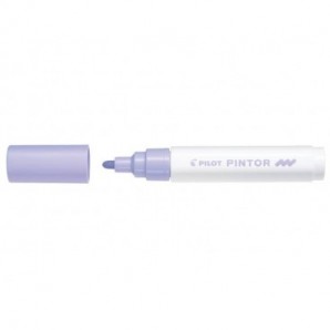 Marcatore multisuperficie Pilot Pintor a base d'acqua punta in fibra 4,5 mm viola pastello - 002373