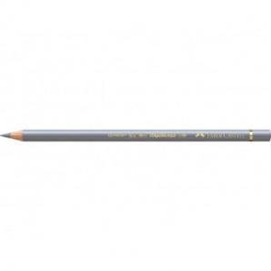 Matite colorate permanenti Faber Castell Polychromos mina 3,8 mm conf. 6 pezzi - grigio freddo III - 110232