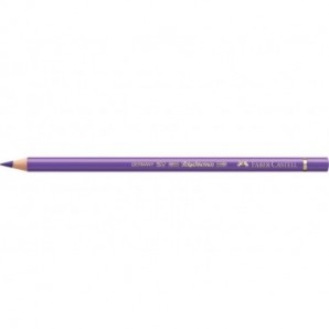 Matite colorate permanenti Faber Castell Polychromos mina 3,8 mm conf. 6 pezzi - viola - 110138