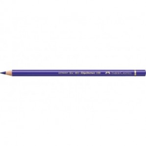 Matite colorate permanenti Faber Castell Polychromos mina 3,8 mm conf. 6 pezzi - viola blu - 110137