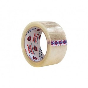 Nastro adesivo per imballo Eurocel formato 50x66 m - colore trasparente - 006558366