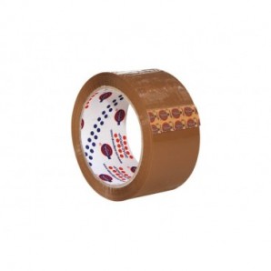Nastro adesivo per imballo Eurocel formato 50x66 m - colore avana - 006257366