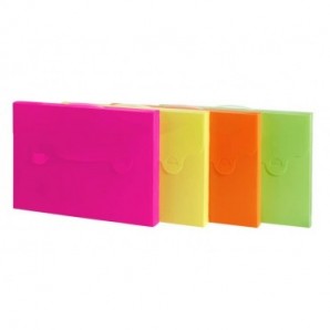 Valigetta portadocumenti Favorit Neon colori assortiti 57x37x5 cm - conf. da 4 - 400111894