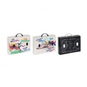 Valigetta in PPL Favorit con stampa Sport in 6 soggetti assortiti 37,5x27x8 cm - 400183891