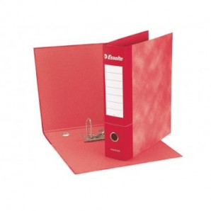 Registratore commerciale Esselte Essentials G73 23x30 cm dorso 8 cm rosso - 390773160
