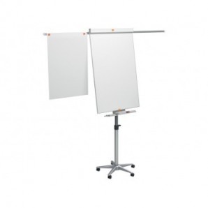 Portablocco magnetico a cavalletto Nobo Classic mobile con bracci estensibili 70x190 cm - 1901920