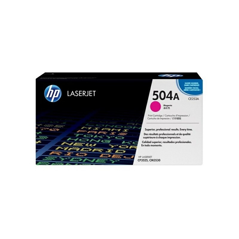 Toner 504A HP magenta standard CE253A