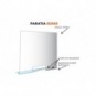 Paratia formato 60x60 cm policarbonato trasparente 05N01935375650