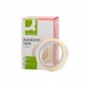 Nastro adesivo trasparente Q-Connect in PP 19 mm x 66 m - torre da 8 rotoli - KF27016