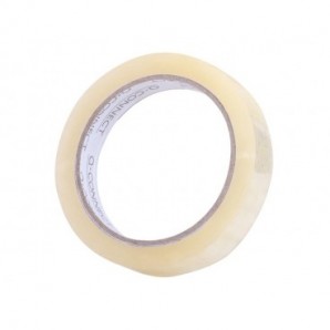 Nastro adesivo trasparente Q-Connect in PP 19 mm x 66 m - torre da 8 rotoli - KF27016