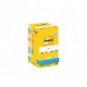 Promo pack 8+4 Post-it® standard 654 colori assortiti TFEN e BEACHSIDE - 76x76 mm - 7100290184
