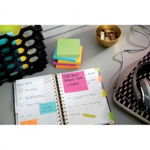 Promo pack 8+4 Post-it® standard 654 colori assortiti TFEN e BEACHSIDE - 76x76 mm - 7100290184