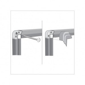 Lavagna bianca magnetica smaltata Premium Plus Nobo 1500x1200 mm 1915147