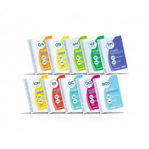 Ricambi rinforzati per quaderni ad anelli Blasetti - A5 - 80 g/m² - 40 ff - 5M - 2329