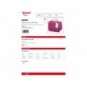 Timbro rettangolare Colop Printer G710 10x27 mm bianco - PR10G7