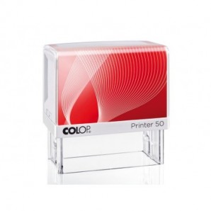 Timbro rettangolare Colop Printer G750 30x69 mm bianco - PR50G7.BI