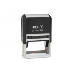 Timbro rettangolare Colop Printer 55 40x60 mm nero - PR55