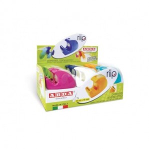 Espositore 24 dispenser tendinastro Arda RIIP - colori assortiti - nastro incluso - C1347TL