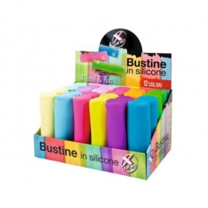Espositore 24 ovalini X-One colori assortiti silicone - 32NIK175
