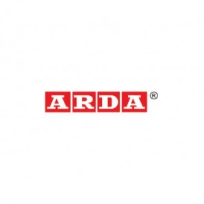 Dispenser tendinastro Arda Wave Medium con adattatore bivalente blu 431TLA