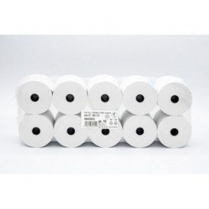Rotoli registratore di cassa Rotolificio Pugliese Exclusive BPA FREE conf. 10 pz 57 mm x 80 m - NBA5780TQ