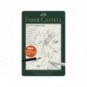 Matite colorate Faber-Castell Pitt Graphite Matt in conf. da 8 colori assortiti + 3 accessori - 115220
