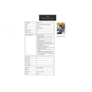 Matite colorate Faber-Castell Pitt Graphite Matt in conf. da 8 colori assortiti + 3 accessori - 115220